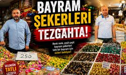 Bayram Şekerleri Tezgahlardaki Yerini Aldı