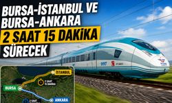 Bursa Hızlı Tren Hattında Geri Sayım