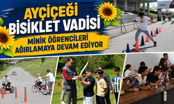 Ayçiçeği Bisiklet Vadisi Minik Öğrencileri Ağırlamaya Devam Ediyor