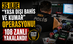 Yapay Zeka Destekli Yasa Dışı Bahis Operasyonu: 35 İlde 108 Gözaltı
