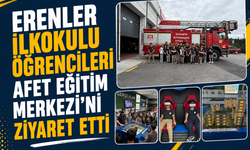 Erenler İlkokulu öğrencileri Afet Eğitim Merkezi’ni ziyaret etti