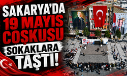 Sakarya’da 19 Mayıs Coşkusu Sokaklara Taştı