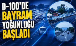 D-100’de Bayram Yoğunluğu Başladı: Sakarya Geçişinde Uzun Araç Kuyrukları Oluştu