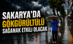 Sakarya’da Gökgürültülü Sağanak Etkili Olacak