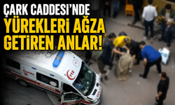 Çark Caddesi’nde yürekleri ağza getiren anlar!