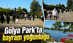 Gölya Park’ta bayram yoğunluğu