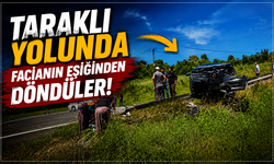 Taraklı Yolunda Facianın Eşiğinden Döndüler
