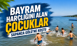 Sıcaktan Bunalan Çocukların Adresi Sapanca Gölü Oldu