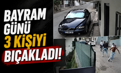 Bayram İznine Çıkan Şahıs Dehşet Saçtı: 3 Kişiyi Bıçakladı