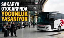 Sakarya Otogarı’nda Yoğunluk Yaşanıyor