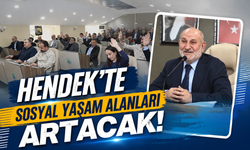 Hendek'te sosyal yaşam alanları artacak