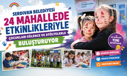 Serdivan’da Çocuklar “24 Mahallede” Etkinlikleriyle Dolu Dolu Eğleniyor