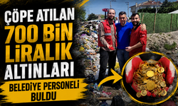 Çöpe Atılan 700 Bin Liralık Altınları Belediye Personeli Buldu
