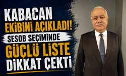 Kabacan Ekibini Açıkladı! SESOB Seçiminde Güçlü Liste Dikkat Çekti