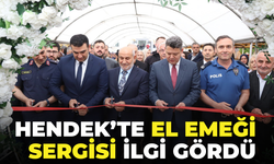 Hendek’te El Emeği Sergisi İlgi Gördü