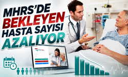 MHRS’de Bekleyen Hasta Sayısı Azalıyor
