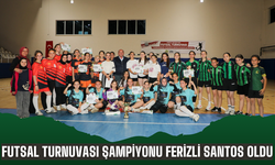 Futsal Turnuvası Şampiyonu Ferizli Santos Oldu