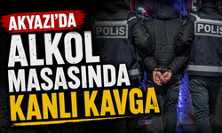 Akyazı’da Alkol Masasında Kanlı Kavga
