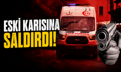 Cani koca eski karısına saldırdı!