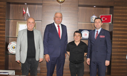 Efsane Halterci Halil Mutlu’dan SESOB’a Ziyaret