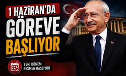 Kılıçdaroğlu 1 Haziran'da göreve başlıyor