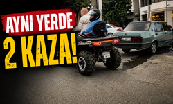 Sanayi Caddesi’nde Peş Peşe Kaza