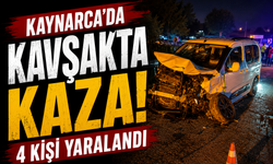 Kaynarca’da Kavşakta Kaza! 4 Kişi Yaralandı