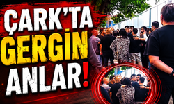 Çark Caddesi'nde gergin anlar!
