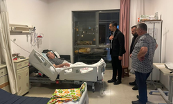 Başkan Akın'dan Arife günü hastane ziyareti
