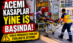 Acemi kasaplar yine iş başında