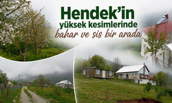 Hendek’te Bahar ve Sis Kartpostallık Görüntüler Oluşturdu