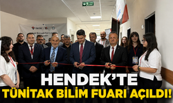 Hendek’te TÜBİTAK Bilim Fuarı Açıldı