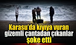 Karasu Sahilinde Şüpheli Çanta: 21,5 Kilogram Uyuşturucu Ele Geçirildi