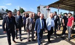 Keşan'da canlı hayvan pazarı ve mezbaha denetlendi