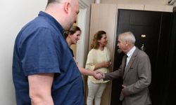 Keşan'da şehit ailesine bayram ziyareti