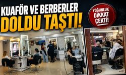 Sakarya’da Bayram Öncesi Berber ve Kuaförlerde Yoğunluk