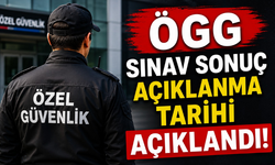 ÖGG Sınav Sonuçları Açıklandı Mı? ne Zaman Açıklanacak?