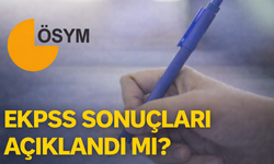 EKPSS sonuçları açıklandı mı? ÖSYM EKPSS sonuç sorgulama ekranı nasıl açılır?