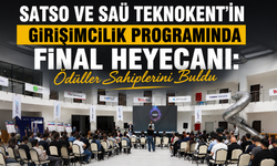 SATSO ve SAÜ Teknokent’in Girişimcilik Programında Final Heyecanı: Ödüller Sahiplerini Buldu