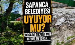 Sapanca Belediyesi Uyuyor mu? Vatandaşlardan Altyapı Tepkisi...
