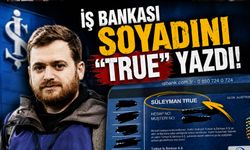 Banka soyadını İngilizce yazdı!