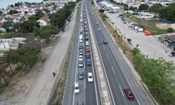 Tekirdağ-İstanbul yolunda bayram tatilinden dönüş yoğunluğu başladı
