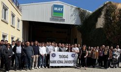 Tekirdağ NKÜ öğrencileri tohum firmasını ziyaret etti