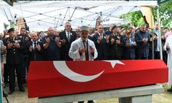 Tekirdağ'da vefat eden Kıbrıs gazisi son yolculuğuna uğurlandı
