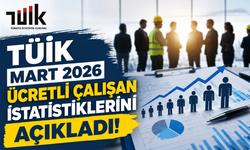 TÜİK Mart 2026 Ücretli Çalışan İstatistikleri Açıklandı