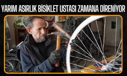 Yarım asırlık bisiklet ustası zamana direniyor