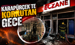 Karapürçek’te Korkutan Gece: Eczanede Elektrik Yangını Çıktı