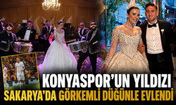 Konyaspor’un Yıldızı Sakarya’da Görkemli Düğünle Evlendi