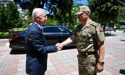 1'inci Ordu Komutanı Orgeneral Ersay, Kırklareli Valisi Turan'ı ziyaret etti