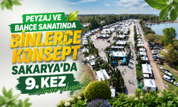 Peyzaj ve bahçe sanatında binlerce konsept Sakarya’da 9. kez vitrine çıkıyor
